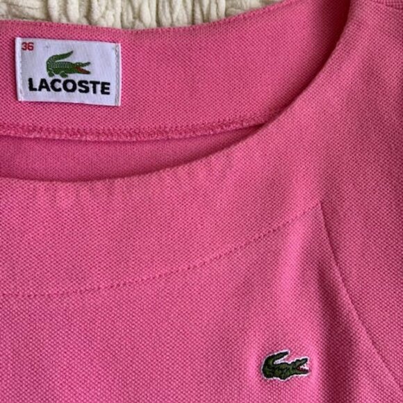 Lacoste   sleeveless pink dress by Lacoste     Size 36 (small) - Picture 7 of 9